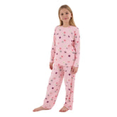 Roly Poly Kız Çocuk Uzun Kollu Pijama Takım Açık Pembe